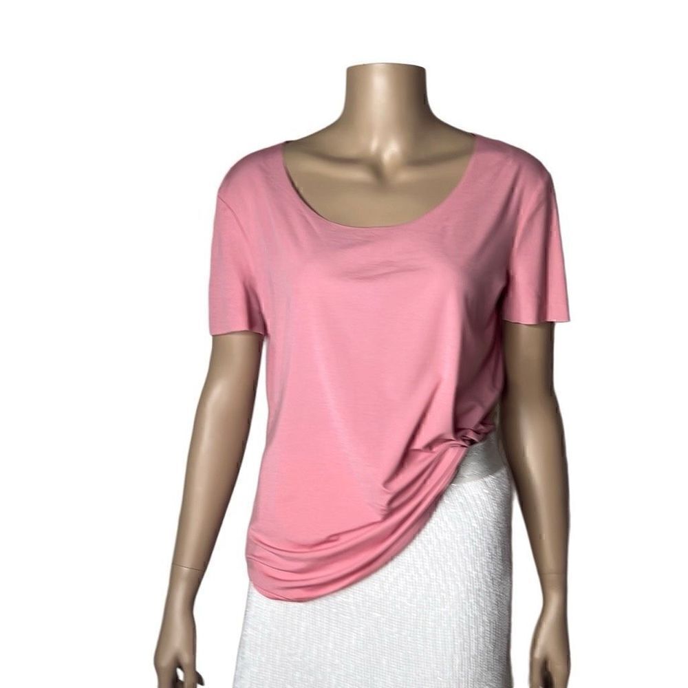NWT Wolford Aurora Pure Shirt Brandied Apricot Pink M - Picture 6 of 11